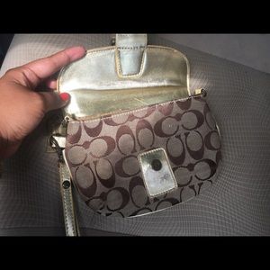 Coach  wristlet
